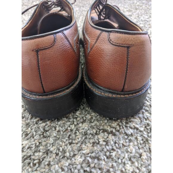 Allen Edmonds Leather Dress Shoes Mens Sz 8D MacNeil Cordovan Long Wing Wingtips main image 5
